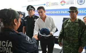 Policías mejor equipados trabajan mejor: Remberto Estrada Barba