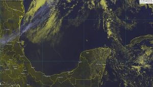 Descenso en las temperaturas por influencia del Frente Frío 22 en la Península de Yucatán