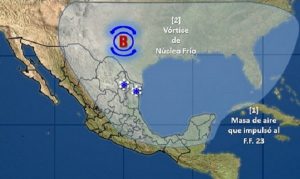 Se prevé ambiente de muy frío a gélido en gran parte de México