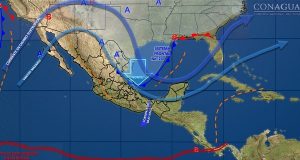 El frente frío 21 ingresará por el noroeste de México y provocará temperaturas bajas