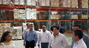 Distribuyen fármacos a unidades médicas en Tabasco