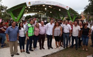 Finaliza Remberto Estrada otra instalación deportiva en Benito Juárez