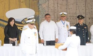 Relevo en mando de la IX Zona Naval de Progreso en Yucatán  