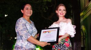 Presenta Centro a su embajadora 2018, Fátima Priego de Bascaran