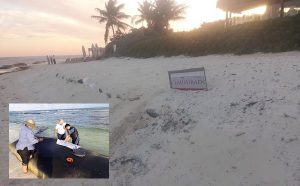 Clausura PROFEPA proyecto de restauración de la línea de costa en punta Beté en Quintana Roo