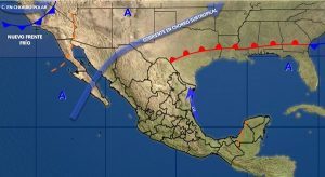 Se prevén actividad eléctrica, vientos fuertes y posibles tolvaneras o torbellinos en Coahuila