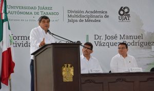 Destacan crecimiento académico de la UJAT en la Multidisciplinaria de Jalpa de Méndez