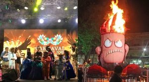 Espectacular Quema del Mal Humor inicia el Carnaval de Veracruz 2018