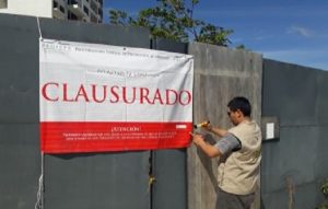 Clausura PROFEPA proyecto YNFINITY, localizado en Cancún, Quintana Roo