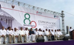 Celebran el 80 aniversario de la Expropiación Petrolera en Veracruz
