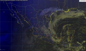 Se prevén lluvias fuertes en el sur de Veracruz, Tabasco y Chiapas