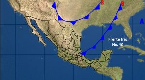 El Frente Frío 40 generará tormentas muy fuertes en Puebla, Veracruz, Oaxaca y Chiapas