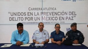 Invita Gendarmería a Carrera Atlética de 5 Km para este domingo 11 de marzo en Villahermosa
