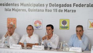 Encuentro con delegados federales beneficia a la gente: Remberto Estrada