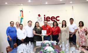Entrega PRI Campeche plataforma electoral al IEEC