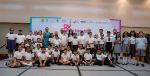 Preside Laura Fernández inicio del 8° parlamento infantil en Puerto Morelos