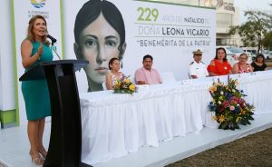 Aniversario nacimiento de Leona Vicario en Cancún