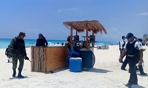 Realizan elementos de la policía turística SMPYT recorridos de diagnóstico en playas de Cancún