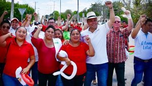 Artesanos y campesinos del camino real en Campeche están con Castro Bello