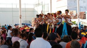 Reciben con fiesta a las embajadoras en Macuspana y Jonuta 2018