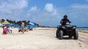 Saldo blanco en Puerto Morelos durante vacaciones de semana santa 2018