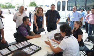 Acercan servicios integrales a elementos de seguridad pública en Cancún
