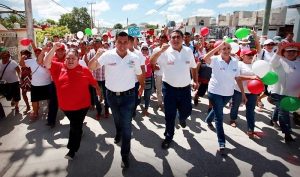 Lleva Christian Castro Bello propuestas viables que si benefician a Champotón