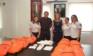 Entrega DIF Benito Juárez material auxilio a víctimas de violencia