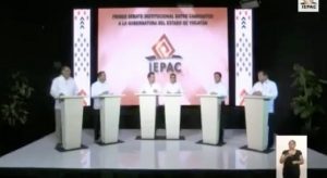 Nada para nadie en el debate de candidatos por Yucatán