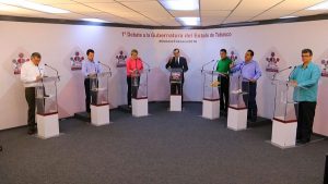 Candidatos se enfrentan en sus propuestas para atender la inseguridad en Tabasco