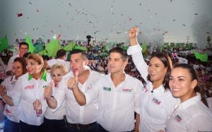 Se respira el aroma a triunfo, candidatos del PRI cierran campaña en Campeche