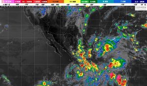 La depresión tropical Carlotta mantiene tormentas en regiones de Guerrero, Colima y Oaxaca