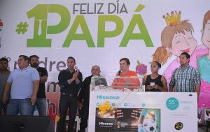Ayuntamiento de Benito Juárez festeja a los papás