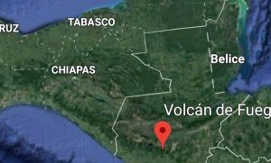 Mantiene Chiapas protocolos de vigilancia por erupción de Volcán de Fuego en Guatemala