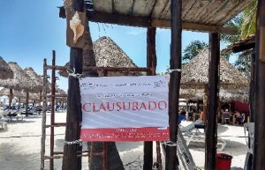 Clausura PROFEPA predio por actividades turísticas ilegales en Isla Mujeres, Quintana Roo