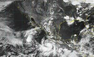 El ciclón tropical Bud se intensificó a huracán categoría 1, frente a las costas de Michoacán