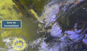 Se pronostican tormentas de muy fuertes a intensas en regiones de Chiapas, Tabasco y Oaxaca