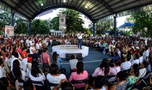 Martín de la Cruz garantiza seguridad a las mujeres de Solidaridad