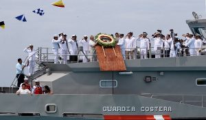 Se rinde homenaje a fuerzas navales en Benito Juárez