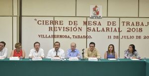 Aumento de 4 por ciento a trabajadores burócratas en Tabasco
