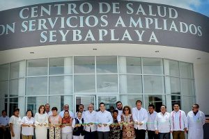 Inauguran Alejandro Moreno Cárdenas y José Narro Robles cinco unidades médicas