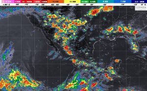 Se prevé lluvia muy fuerte y posible granizo en Sonora, Nayarit, Jalisco, Veracruz, Puebla, Oaxaca y Chiapas