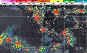 Se pronostican tormentas intensas con posible granizo y actividad eléctrica en zonas de Nayarit