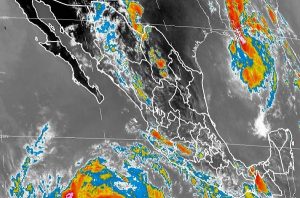 Se pronostican tormentas muy fuertes en regiones de Durango, Oaxaca y Chiapas