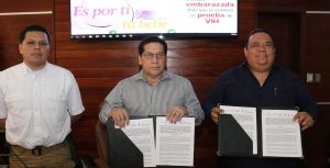 Firman convenio Salud y Migración en Tabasco