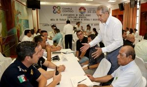 Tercera reunión de mesas de trabajo de entrega recepción institucional en Benito Juárez