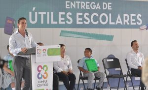 Prepara gobierno de Benito Juárez entrega de 125 mil útiles escolares