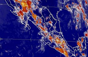 Tormentas muy fuertes se prevén en nueve estados de México