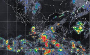Se prevén tormentas intensas en Guerrero, Oaxaca, Chiapas y Veracruz