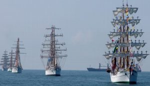 Desfile de veleros en mar de Veracruz; podrás verlo desde el Malecón